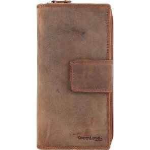 Greenland Nature Montenegro Portafoglio RFID in pelle 9,5 cm