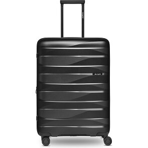 Bergpfeil Trolley da viaggio a 4 ruote M 66 cm con piega ad espansione