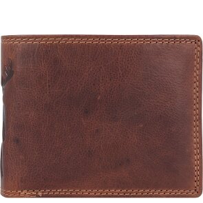 Jack Kinsky Monterey Portafoglio Protezione RFID Pelle 11.5 cm