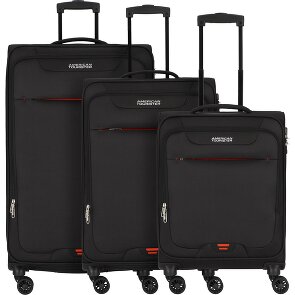 American Tourister Street Roll 4 ruote Set di valigie 3 pezzi con piega di espansione