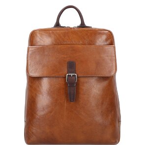 Castelijn & Beerens Rien Zaino da lavoro Protezione RFID Vera Pelle 40 cm Vano porta PC