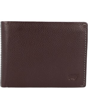 Braun Büffel Portafoglio Prato RFID in pelle 12 cm