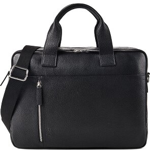Strellson Kennington Valigetta Vera Pelle 40 cm Vano porta PC