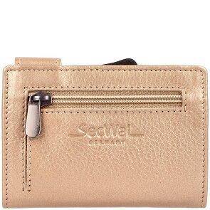 SecWal Porta carte di credito RFID in pelle 9,5 cm
