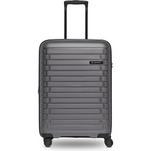 Pactastic Collection 04 THE MEDIUM + 4 ruote Carrello M 66 cm con piega di espansione