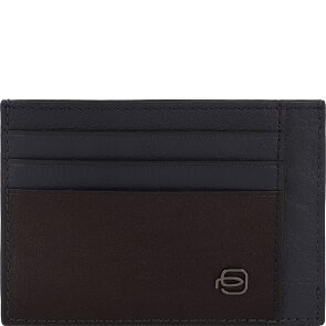 Piquadro Black Square Custodia per carta di credito Pelle 11 cm