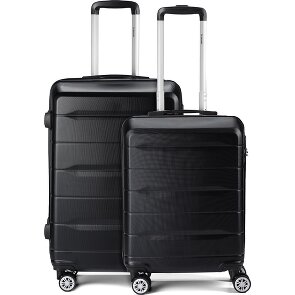 Benzi 5583 4 ruote Set di valigie 2 pezzi