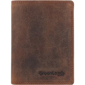 Greenland Nature Montenegro Portafoglio RFID in pelle 9 cm