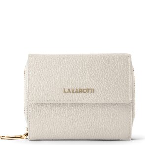 Lazarotti Portafoglio Bologna in pelle con chiusura a zip, 12 cm