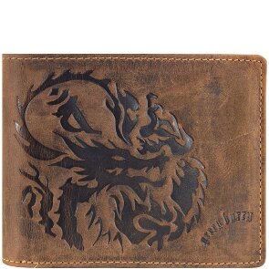 Greenburry Portafoglio vintage in pelle 12,5 cm