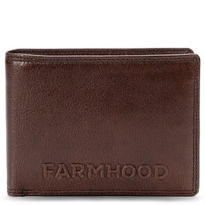 Farmhood Memphis Portafoglio Protezione RFID Pelle 12.5 cm