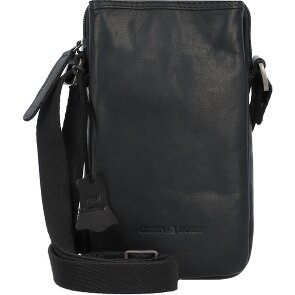 Greenburry Pure Black Custodia per cellulare Pelle 11 cm