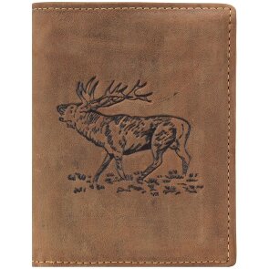 Greenburry Portafoglio vintage in pelle di cervo 9,5 cm Greenburry Portafoglio vintage in pelle di cervo 9,5 cm