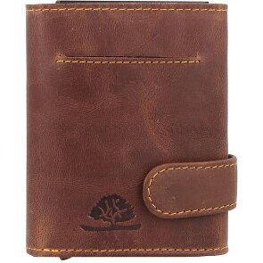 Greenburry Portafoglio originale vintage RFID in pelle 8,5 cm