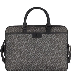Tommy Hilfiger TH Monogram Valigetta Pelle 40 cm Scomparto per laptop Tommy Hilfiger TH Monogram Valigetta Pelle 40 cm Scomparto per laptop