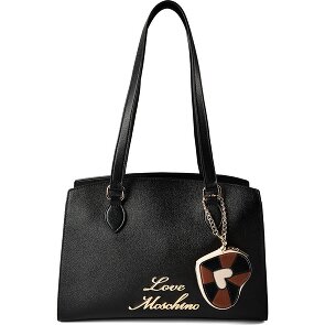 Love Moschino Heart Charm Borsa a spalla Vera Pelle 35 cm