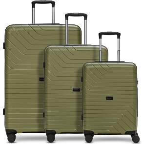 Redolz Essentials 05 3-SET 4 ruote Set di valigie 3 pezzi
