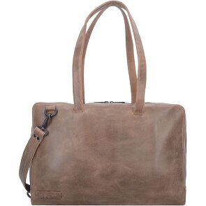 Plevier Borsa a tracolla in pelle pura 43 cm Scomparto per laptop Plevier Borsa a tracolla in pelle pura 43 cm Scomparto per laptop