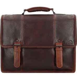 Greenburry Rugged Cartella Messenger Pelle 40.5 cm Scomparto per laptop Greenburry Rugged Cartella Messenger Pelle 40.5 cm Scomparto per laptop