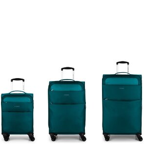 Gabol Cloud 4 ruote Set di valigie 3 pezzi con piega di espansione