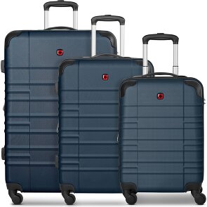 Wenger Amplar Evo 4 ruote Set di valigie 3 pezzi con piega di espansione