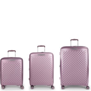 Gabol Queens 4 ruote Set di valigie 3 pezzi espandibile