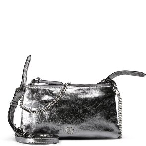 PINKO Double Mini Pochette Pelle 20 cm