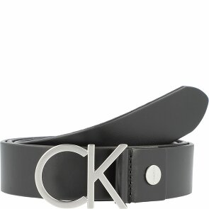 Calvin Klein Cintura con logo CK in pelle