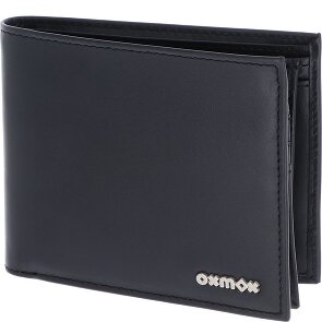 oxmox Leather Portafoglio Protezione RFID Vera Pelle 12 cm