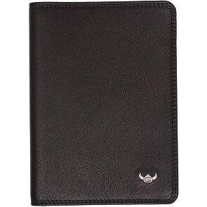 Golden Head Polo Identity Card Case RFID in pelle 9 cm