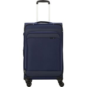 d&n Travel Line 9504 4 ruote Carrello M 67 cm con piega di espansione