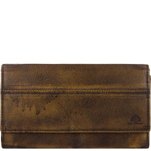 Greenburry Destressed Portafoglio Protezione RFID Pelle 18.5 cm Greenburry Destressed Portafoglio Protezione RFID Pelle 18.5 cm