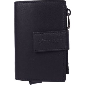 Strellson Carter C-Four Custodia per carta di credito Protezione RFID Pelle 6.5 cm