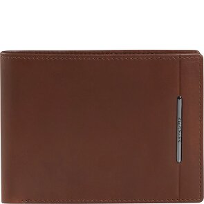 Samsonite Eluxe Veg Portafoglio Protezione RFID Vera Pelle 12.5 cm