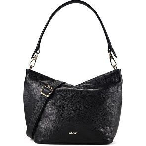 abro Ebony Borsa a spalla Vera Pelle 30 cm