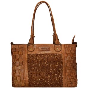 Greenland Nature Femi & Nine Borsa a tracolla in pelle 42 cm