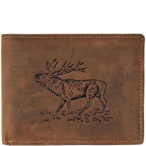 Greenburry Portafoglio in pelle di cervo vintage 12 cm