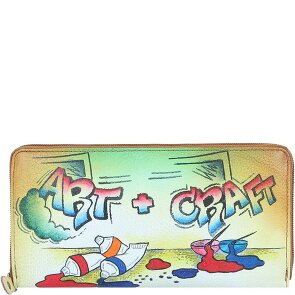 Greenland Nature Art+Craft Portafoglio RFID in pelle 20 cm