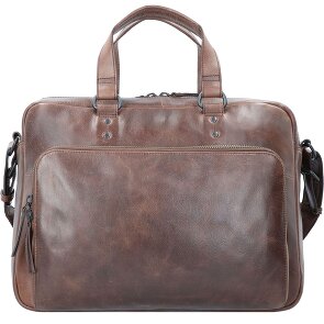aunts & uncles Workmates Supervisor Cartella in pelle con scomparto per laptop da 41 cm