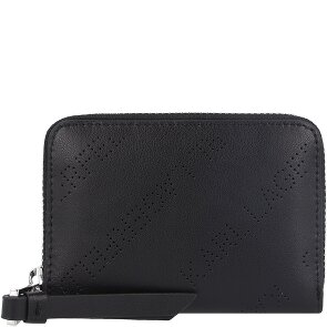 Karl Lagerfeld Portafoglio forato in pelle 10,5 cm Karl Lagerfeld Portafoglio forato in pelle 10,5 cm