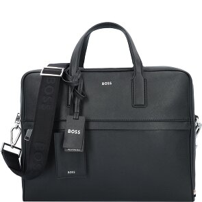 Boss Zair Valigetta Pelle 40 cm Scomparto per laptop