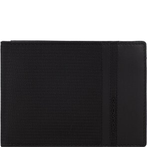 Piquadro Woody Portafoglio Protezione RFID Pelle 13 cm