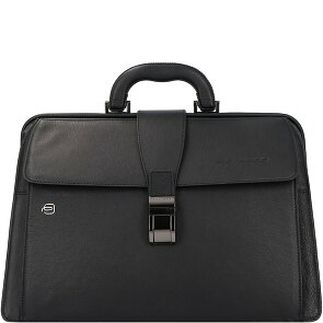 Piquadro Black Square Valigetta Vera Pelle 37 cm