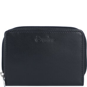 Esquire Nuovo portafoglio di seta in pelle 10 cm