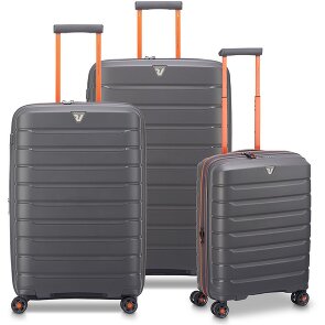 Roncato B-Flying Move 4 ruote Set di valigie 3 pezzi con piega di espansione Roncato B-Flying Move 4 ruote Set di valigie 3 pezzi con piega di espansione