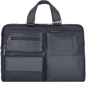 Piquadro Ronnie Cartella in pelle 43 cm Scomparto per laptop