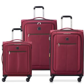 Delsey Paris Pin Up 6 4 ruote Set di valigie 3 pezzi con piega di espansione
