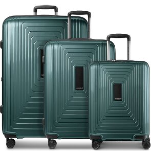 Redolz Essentials 14 4 ruote Set di valigie 3 pezzi espandibile