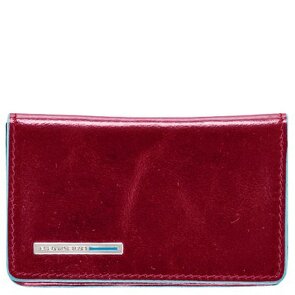 Piquadro Porta biglietti da visita quadrato blu in pelle 10 cm Piquadro Porta biglietti da visita quadrato blu in pelle 10 cm