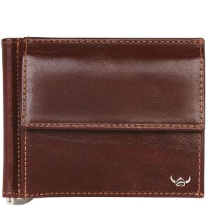 Golden Head Portafoglio Colorado RFID in pelle 11 cm con fermasoldi